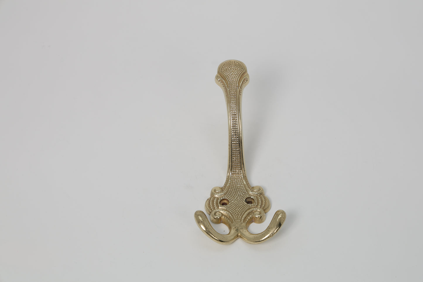 Brass DuoWall Hook – Contemporary Double-Hook Design
