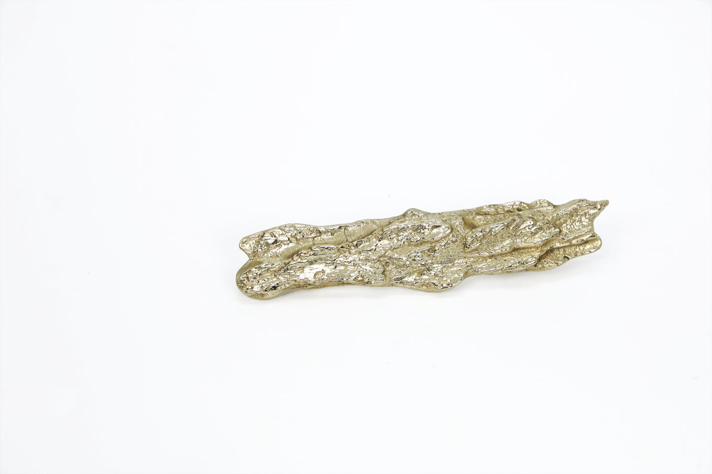 Verdant Bark Pull – Brass Cabinet Handle | The Bespoke Crafts