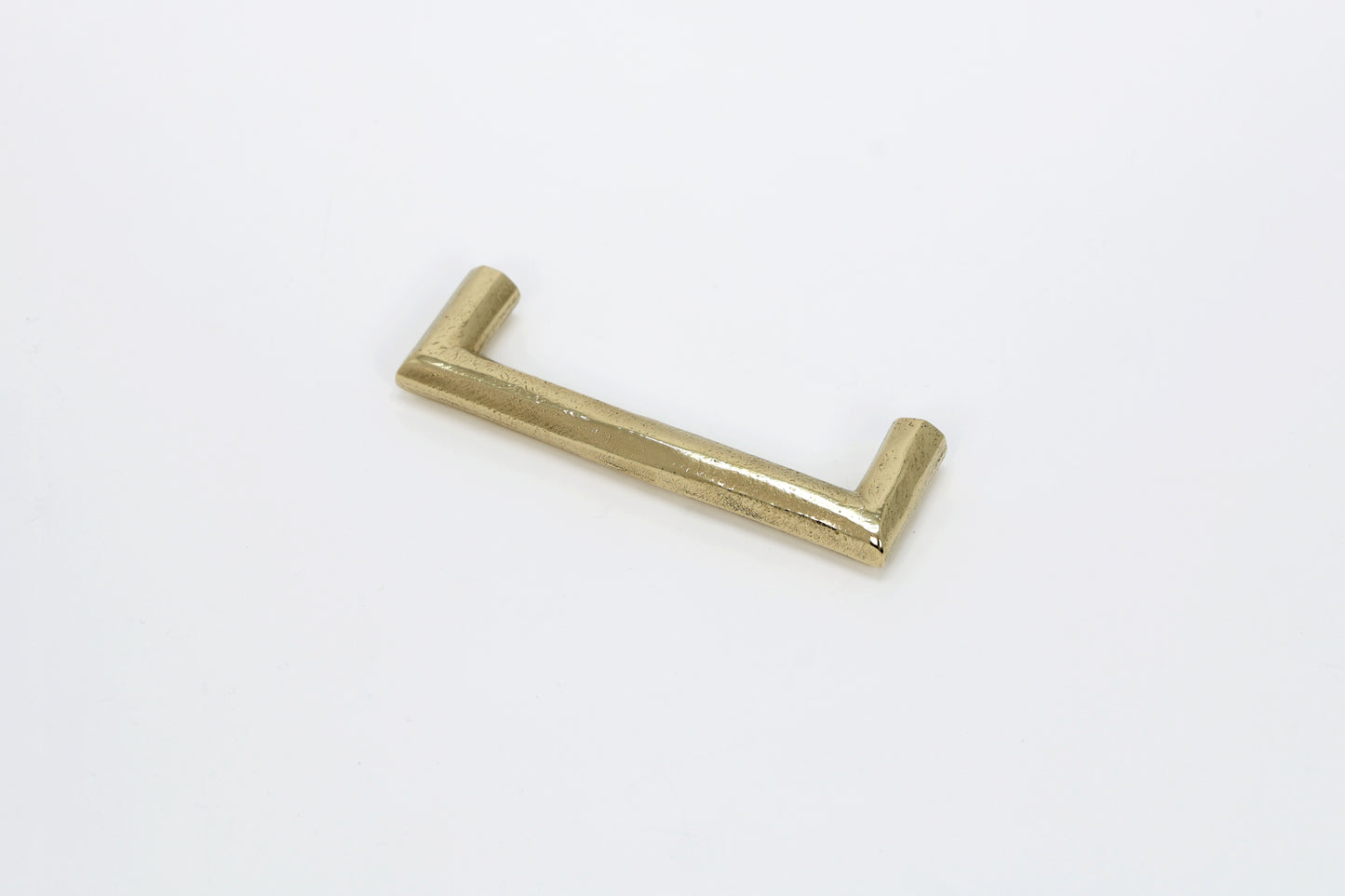 Handmade Round Wabi-Sabi Brass Handle – Organic Form Handle in 5 Sizes | The Bespoke Crafts