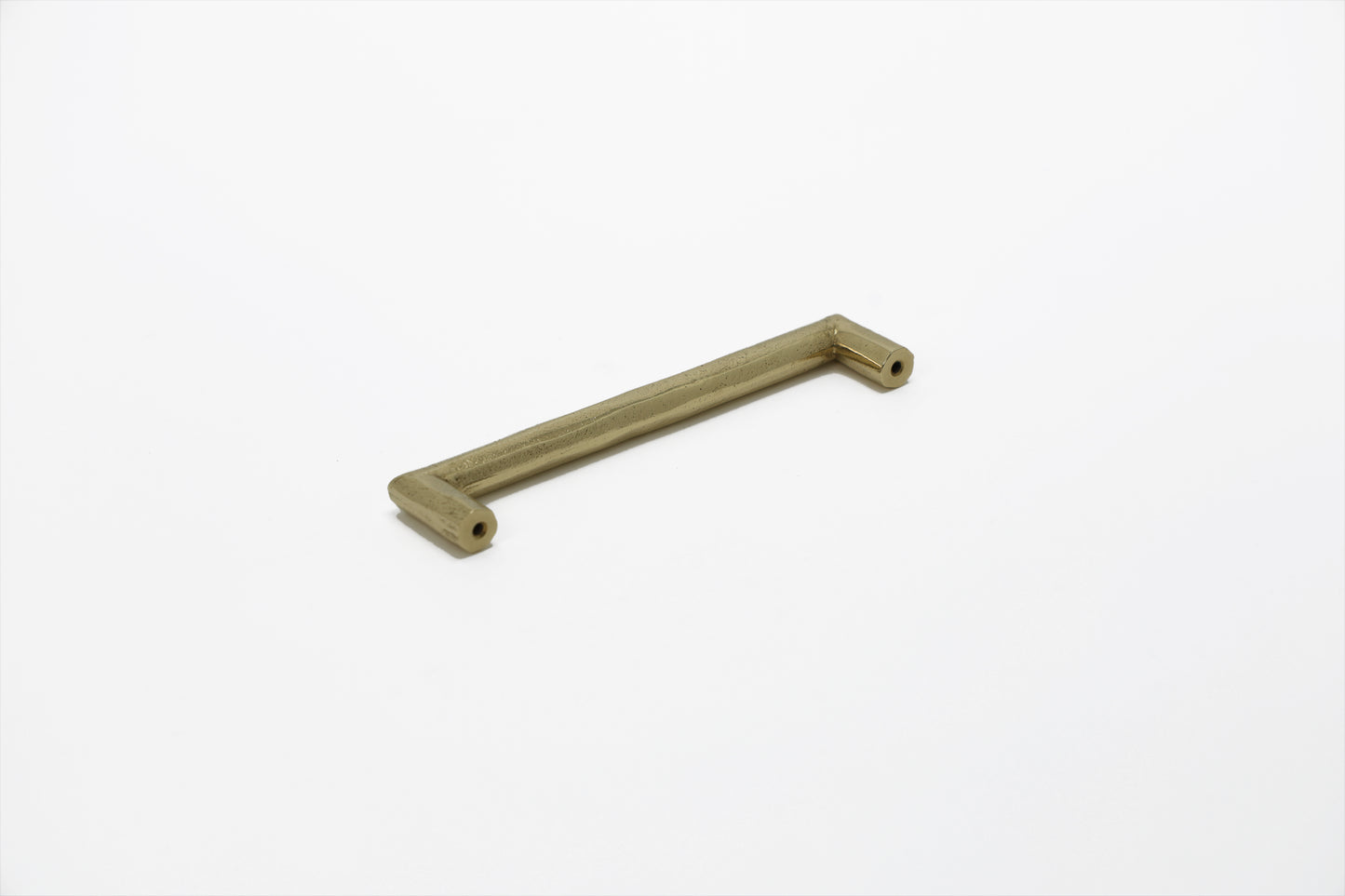 Handmade Round Wabi-Sabi Brass Handle – Organic Form Handle in 5 Sizes | The Bespoke Crafts