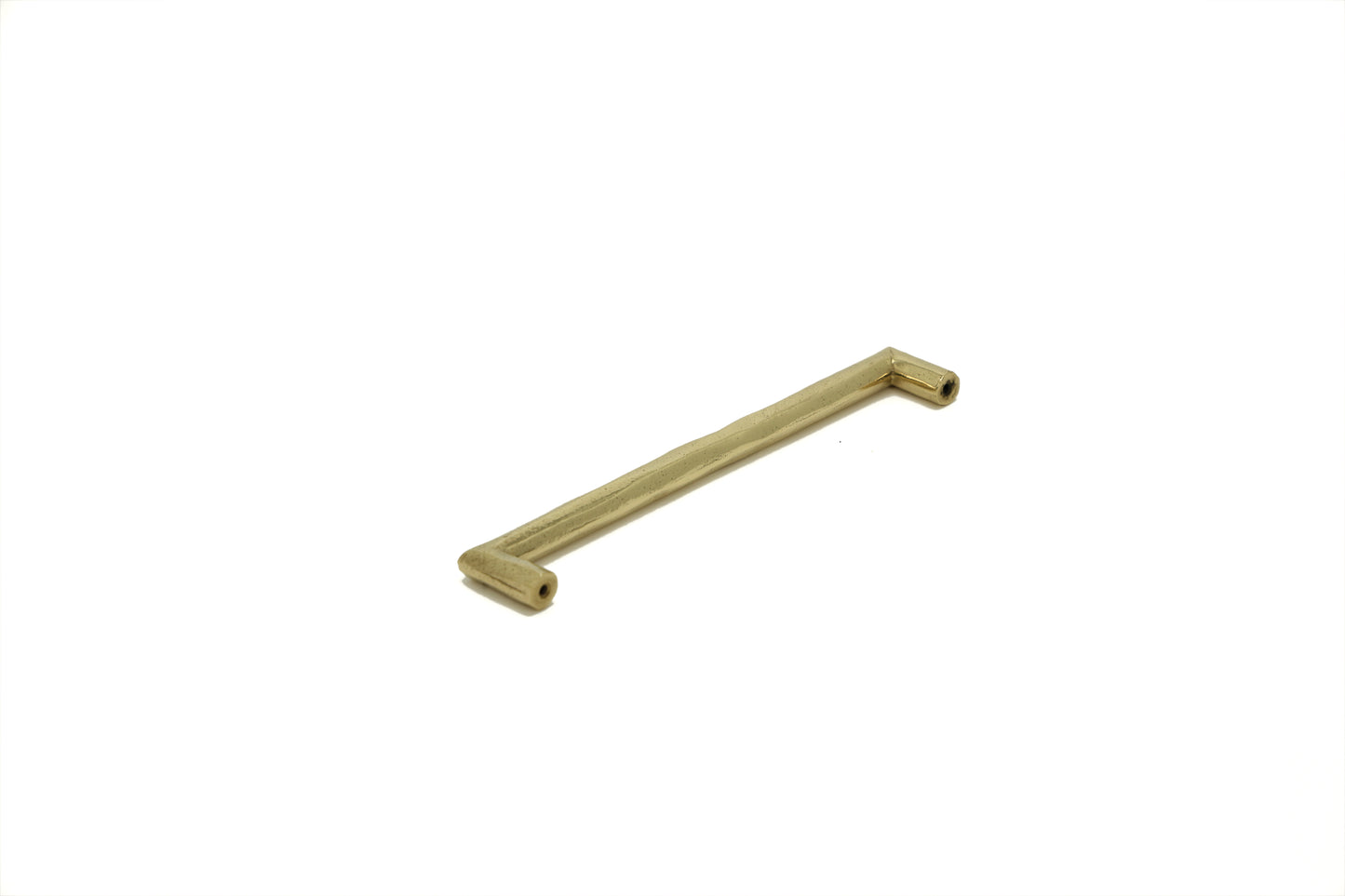 Handmade Round Wabi-Sabi Brass Handle – Organic Form Handle in 5 Sizes | The Bespoke Crafts