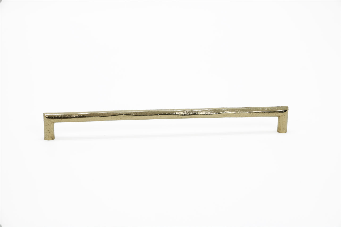Handmade Round Wabi-Sabi Brass Handle – Organic Form Handle in 5 Sizes | The Bespoke Crafts