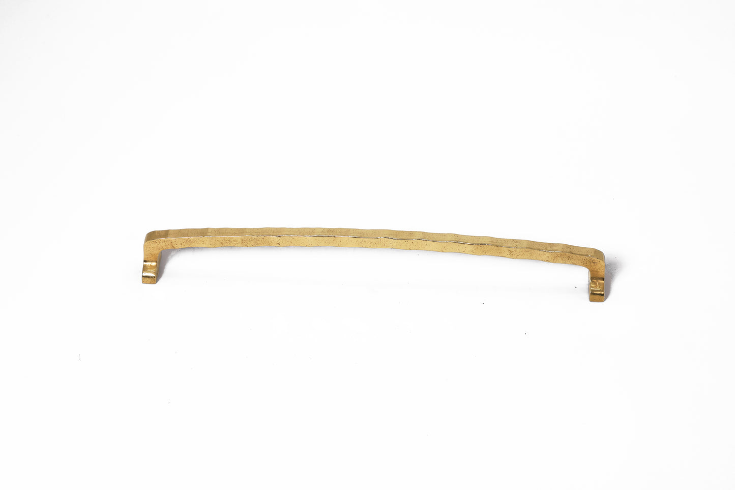 Faceted Textured Brass Drawer Pull – Geometric Solid Brass Handle in 4 Sizes | The Bespoke Crafts
