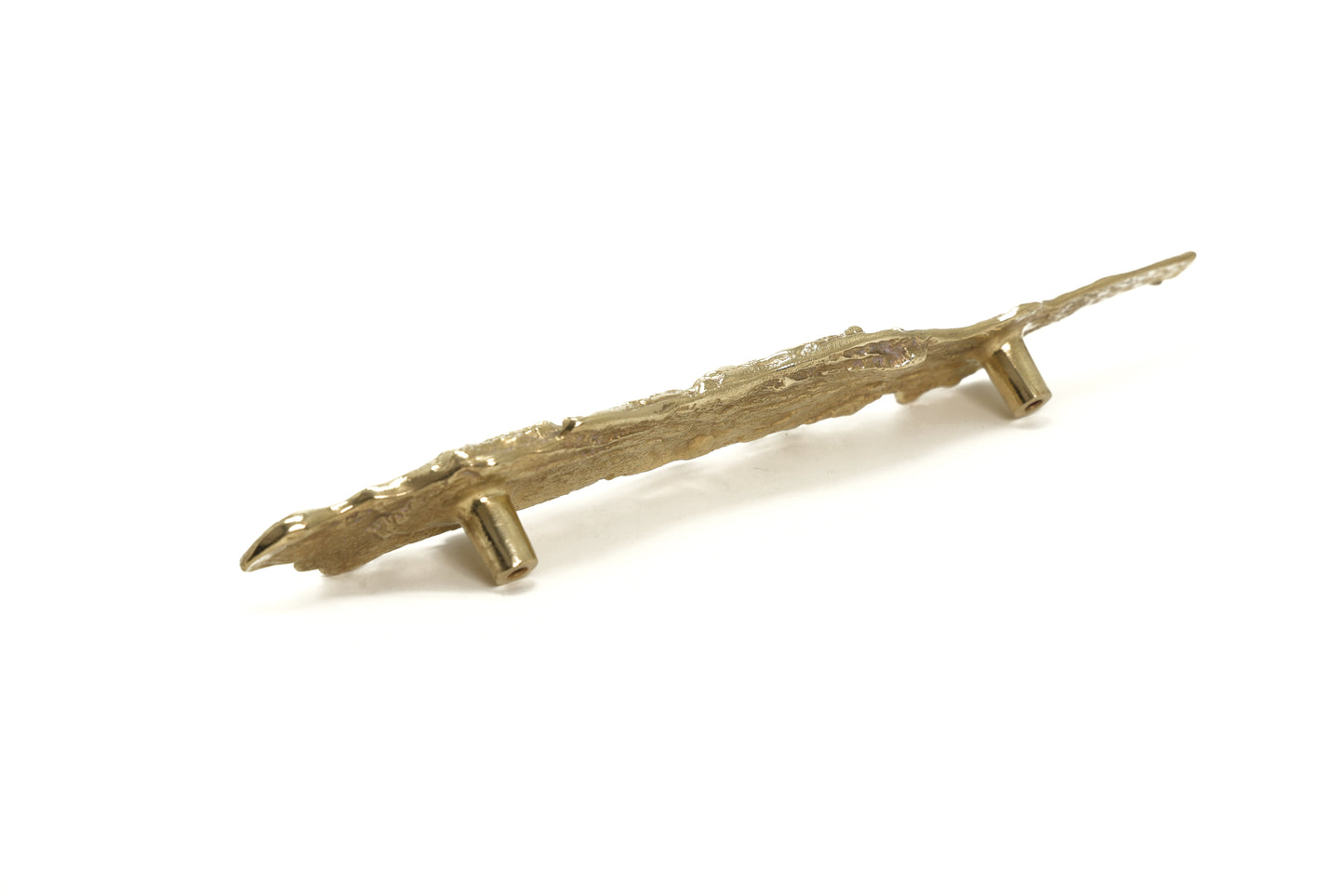 Bark Tree Brass Pull - Sculpted Solid Brass Handle Inspired by Nature’s Form | The Bespoke Crafts