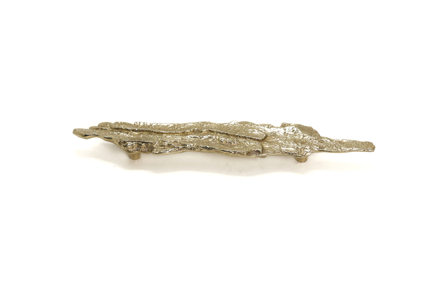 Bark Tree Brass Pull - Sculpted Solid Brass Handle Inspired by Nature’s Form | The Bespoke Crafts