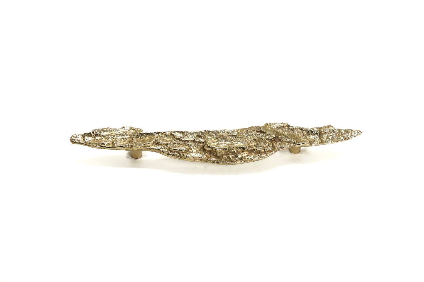 Natures Gold Brass Pull – Sculpted Solid Brass Handle Inspired by Nature’s Form | The Bespoke Crafts