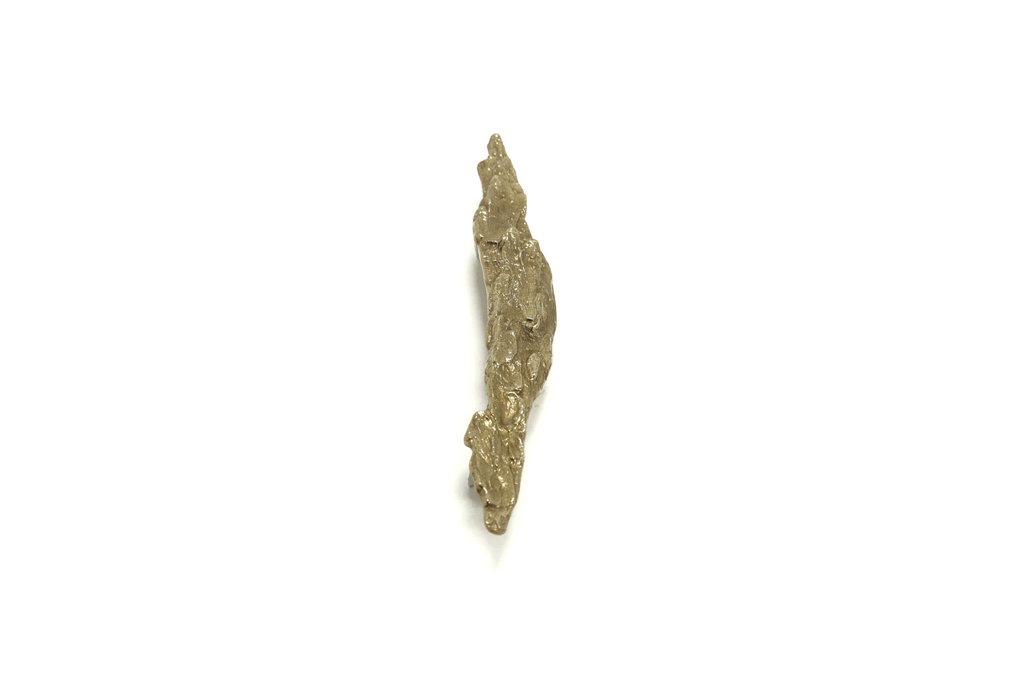 Natures Gold Brass Pull – Sculpted Solid Brass Handle Inspired by Nature’s Form | The Bespoke Crafts