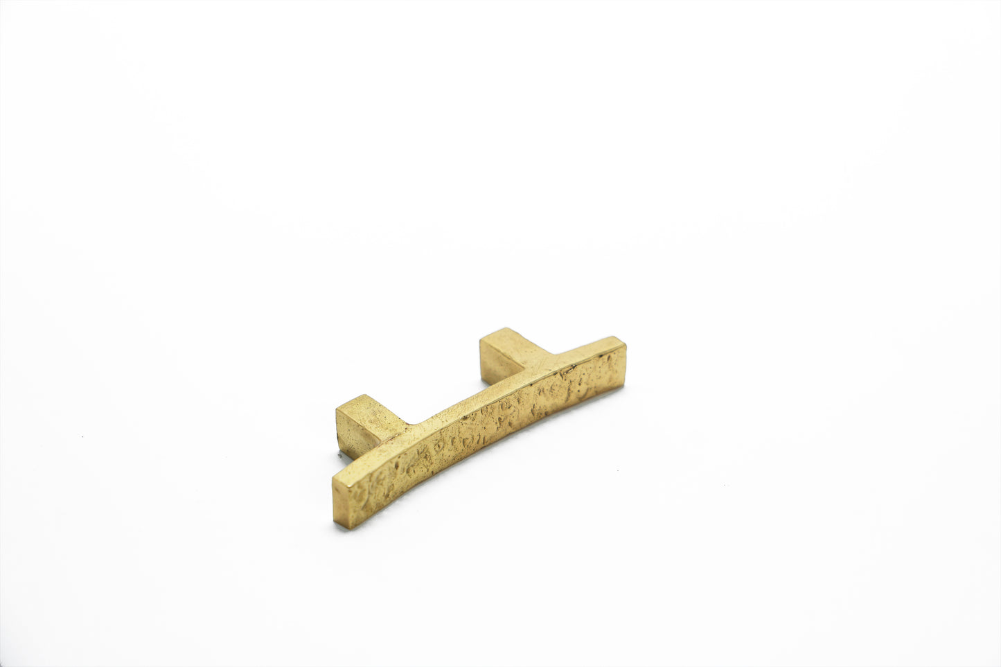 Keepsake Brass Pull – Foil-Layered Textured Solid Brass Handle in Three Sizes | The Bespoke Crafts