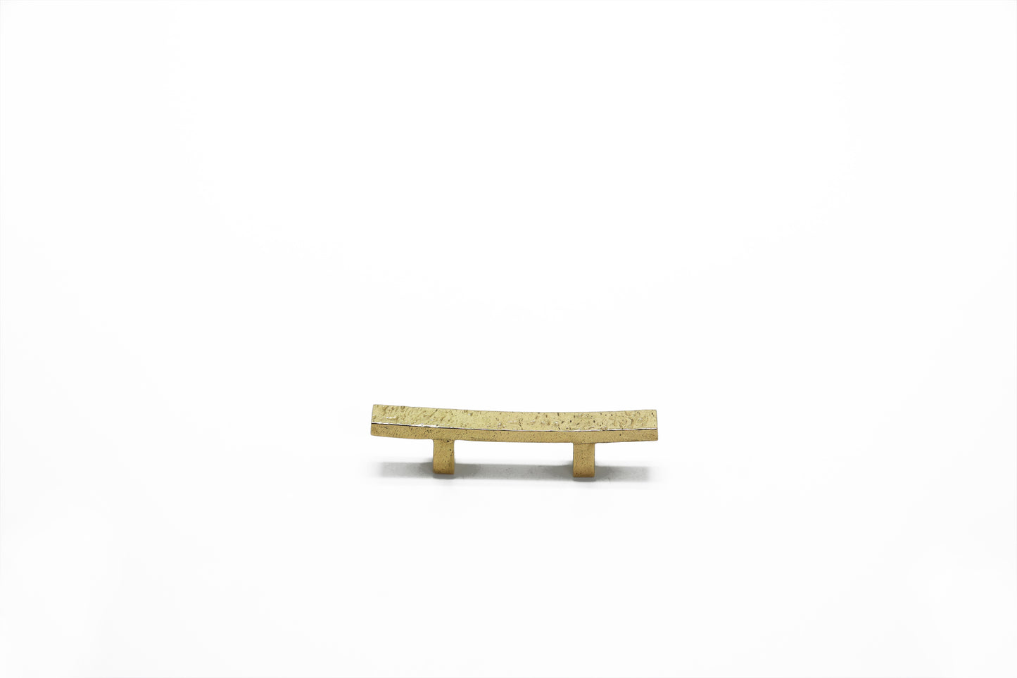 Keepsake Brass Pull – Foil-Layered Textured Solid Brass Handle in Three Sizes | The Bespoke Crafts