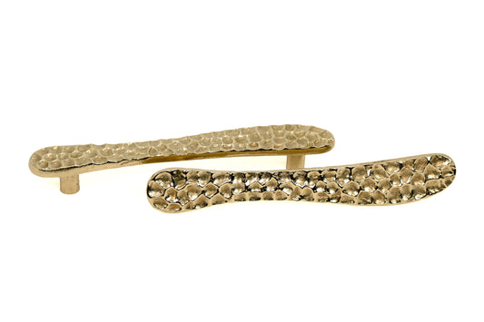 The Twin Casts – Pair of Left & Right Solid Brass Cabinet Pulls | The Bespoke Crafts