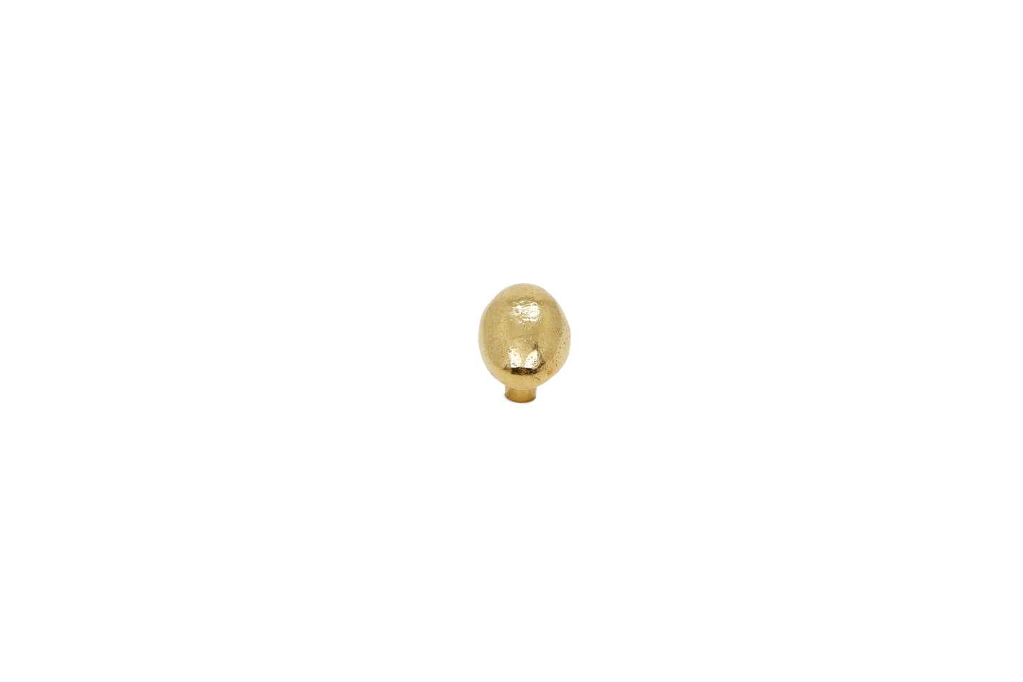 REAL PEBBLE Brass Knob | The Bespoke Crafts