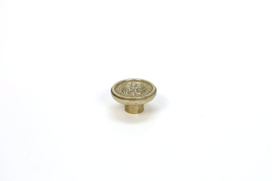 Orbo Brass Knob – Minimal Form, Modern Impact