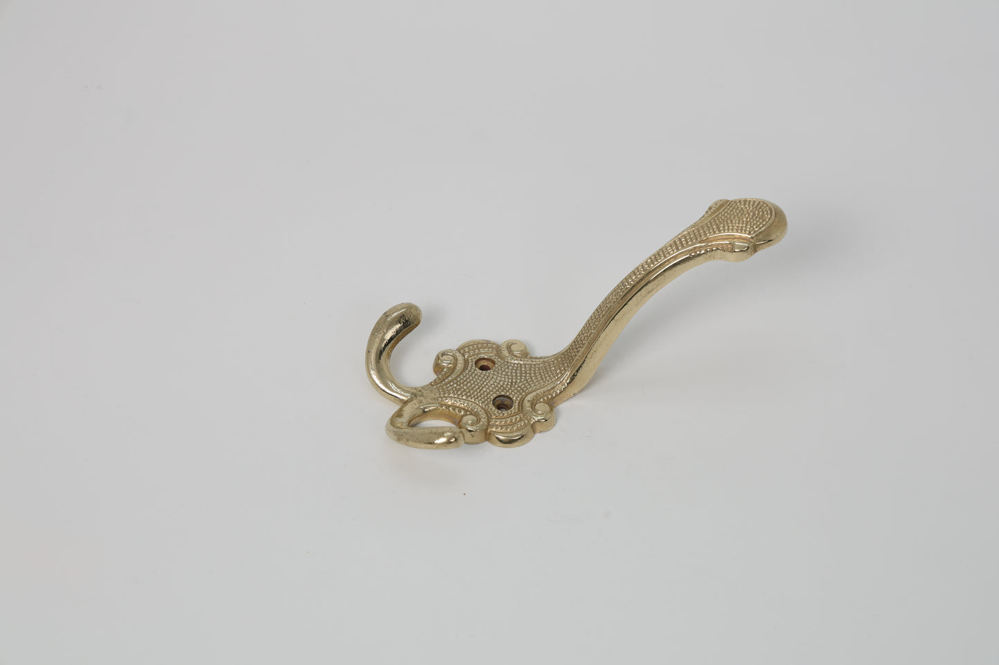 Brass DuoWall Hook – Contemporary Double-Hook Design