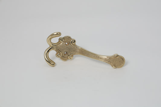 Brass DuoWall Hook – Contemporary Double-Hook Design