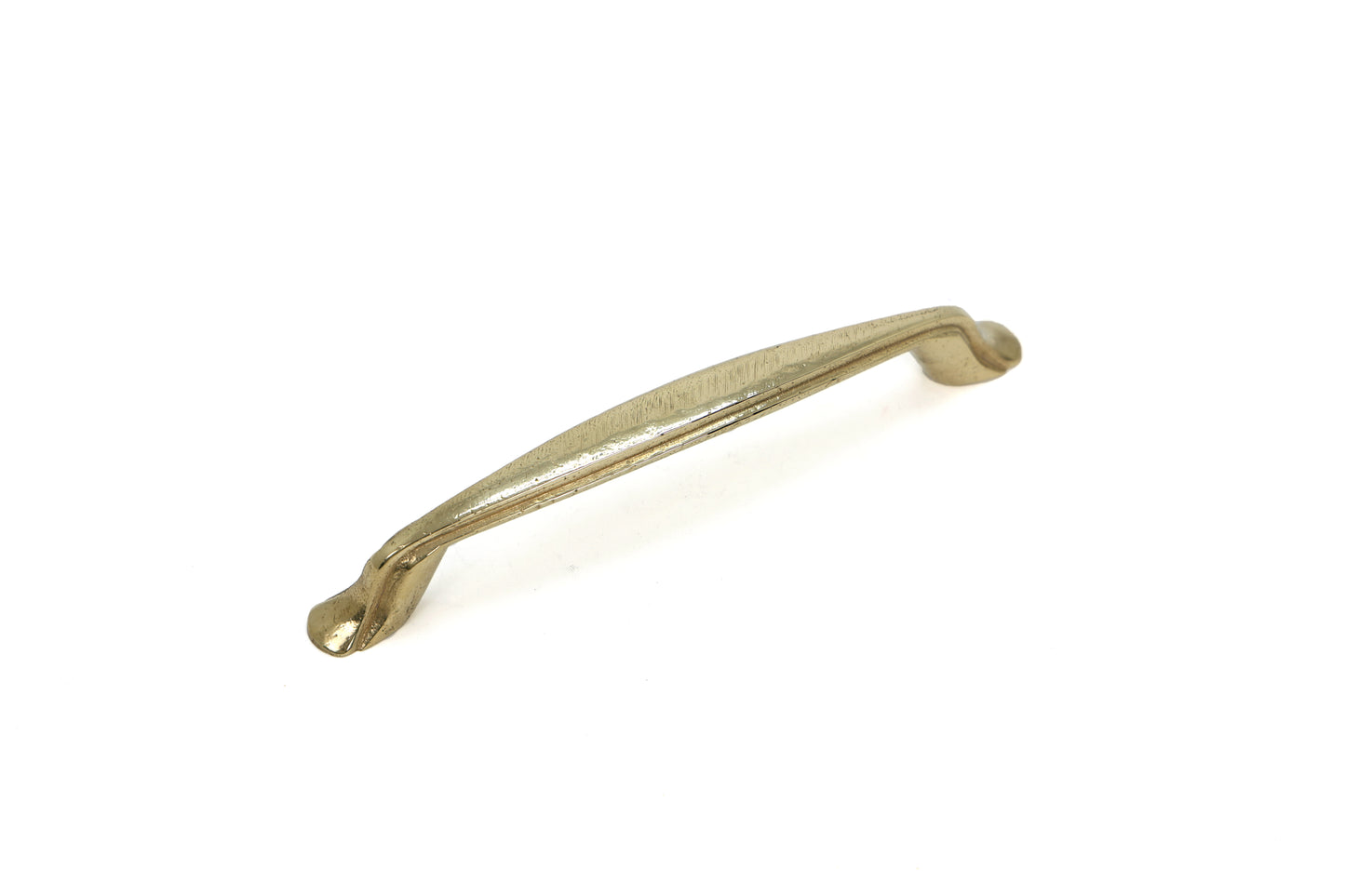 Slimline Brass Cabinet Pull – Minimal Elegance with a Modern Edge