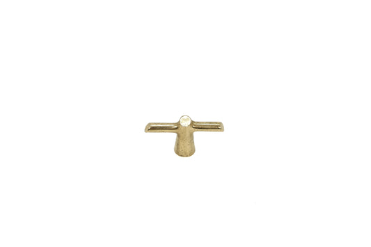 Tron Brass T-Knob – Bold Minimalism in a T-Shaped Form