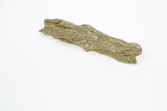Verdant Bark Pull – Brass Cabinet Handle | The Bespoke Crafts