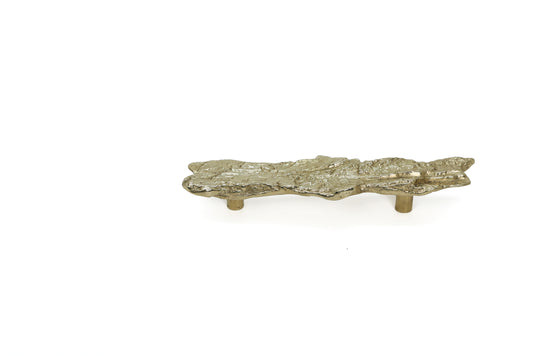 Verdant Bark Pull – Brass Cabinet Handle | The Bespoke Crafts