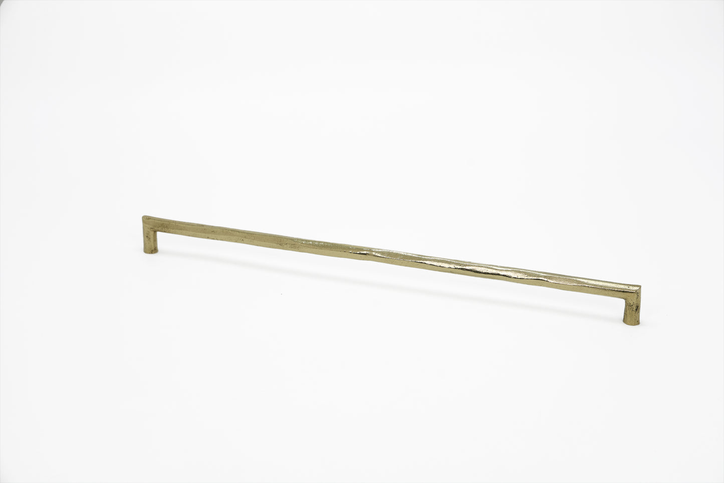 Handmade Round Wabi-Sabi Brass Handle – Organic Form Handle in 5 Sizes | The Bespoke Crafts