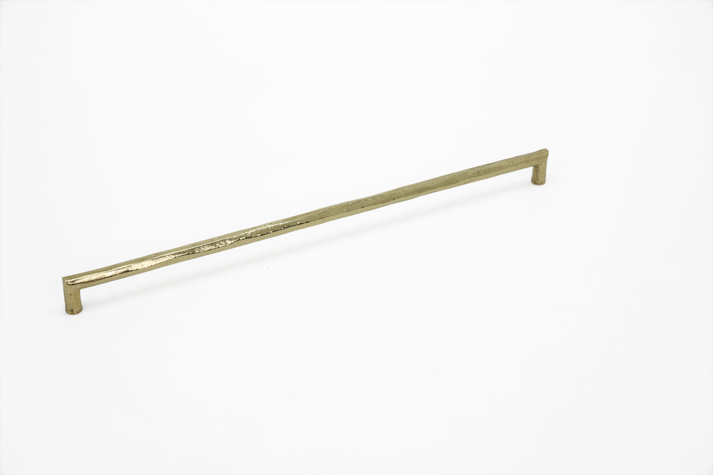 Handmade Round Wabi-Sabi Brass Handle – Organic Form Handle in 5 Sizes | The Bespoke Crafts