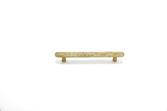 Tree Vein Brass Pull – Nature-Inspired Textured Brass Handle in 4 Sizes | The Bespoke Crafts