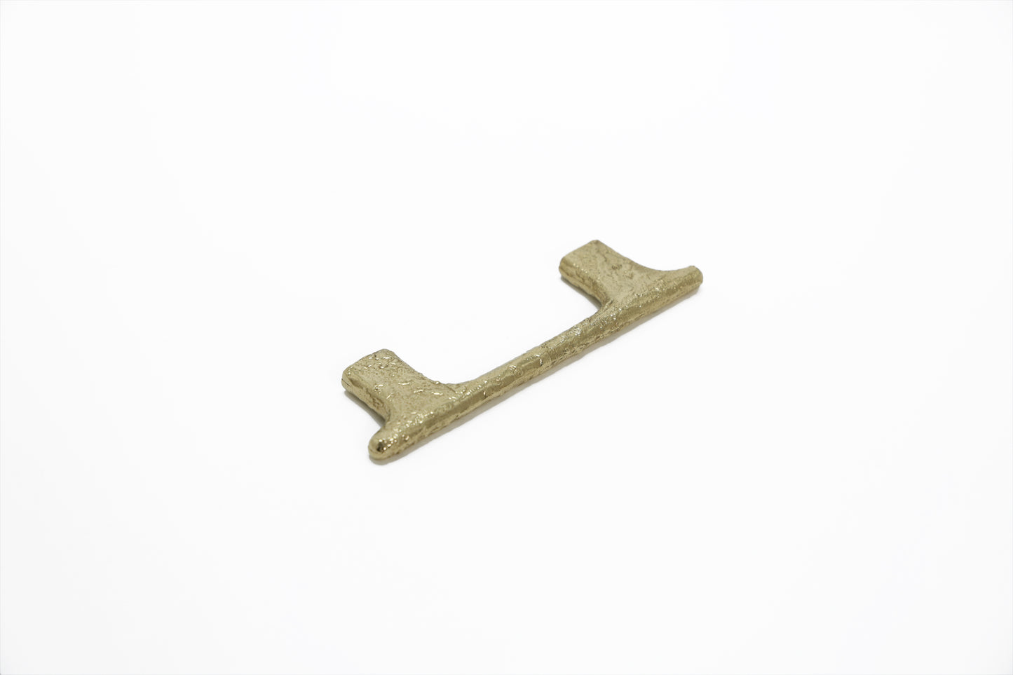 Crystal Sand Brass Pull – Textured Solid Brass Handle in 4 Sizes | The Bespoke Crafts