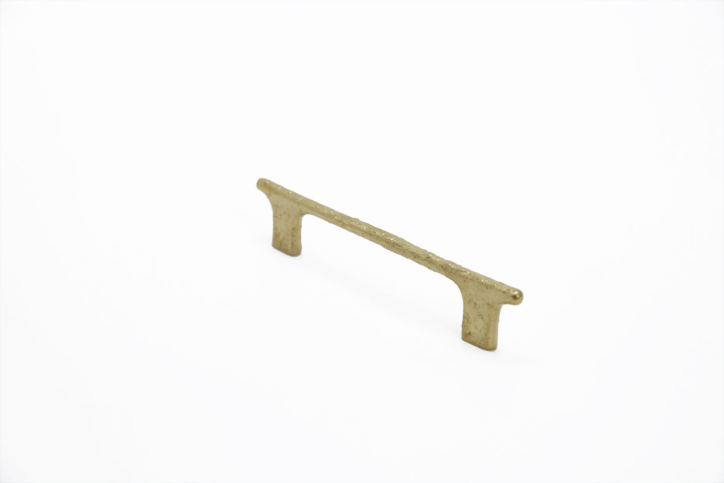 Crystal Sand Brass Pull – Textured Solid Brass Handle in 4 Sizes | The Bespoke Crafts