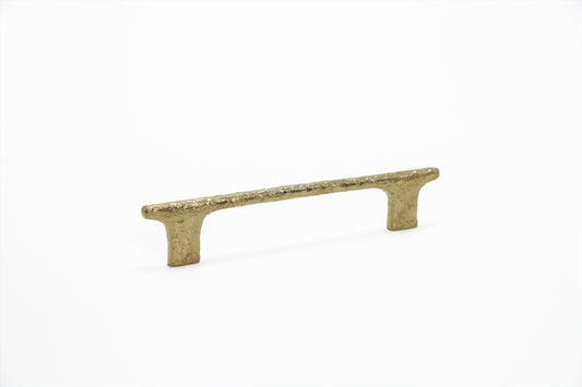 Crystal Sand Brass Pull – Textured Solid Brass Handle in 4 Sizes | The Bespoke Crafts