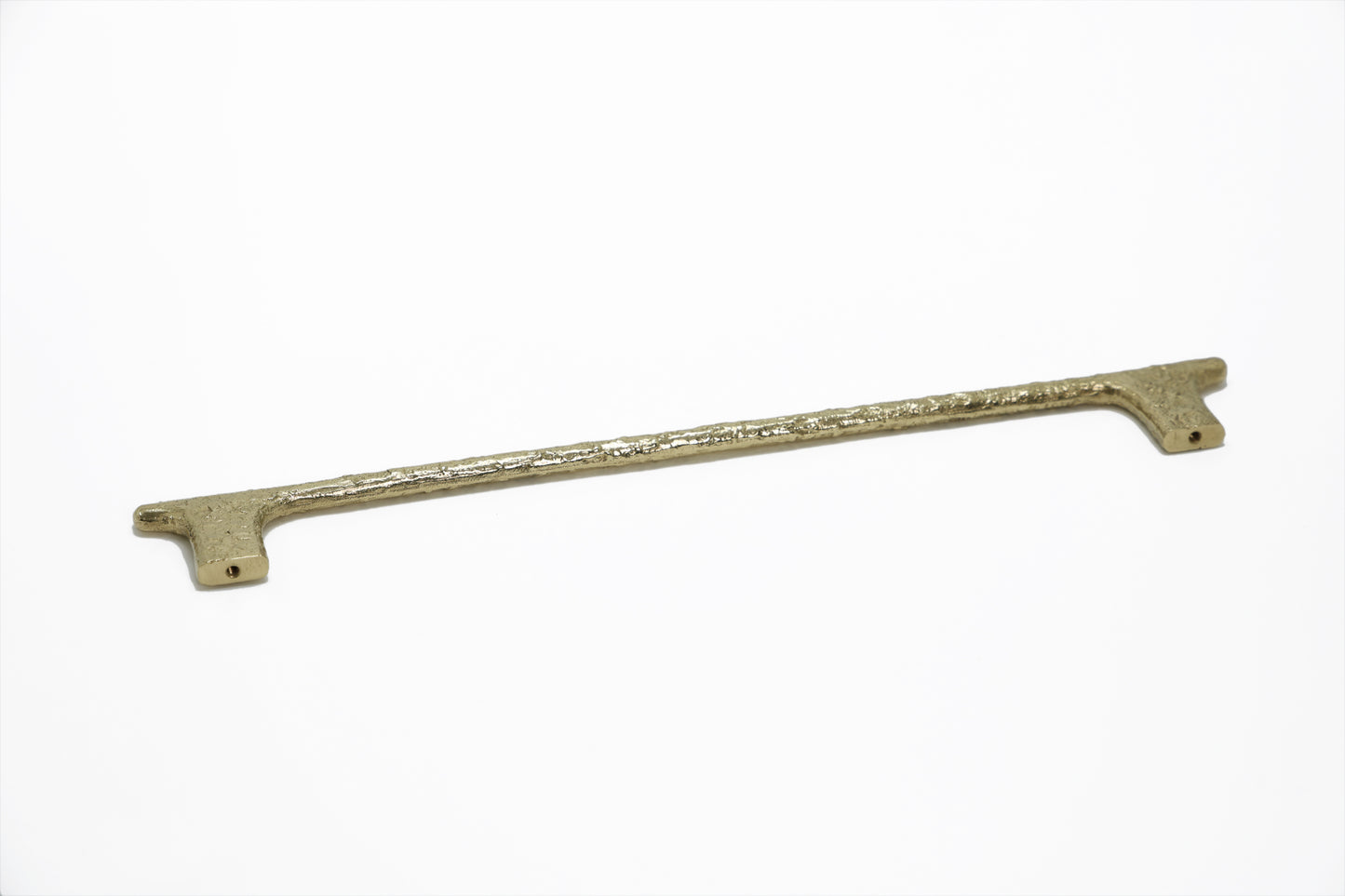 Crystal Sand Brass Pull – Textured Solid Brass Handle in 4 Sizes | The Bespoke Crafts