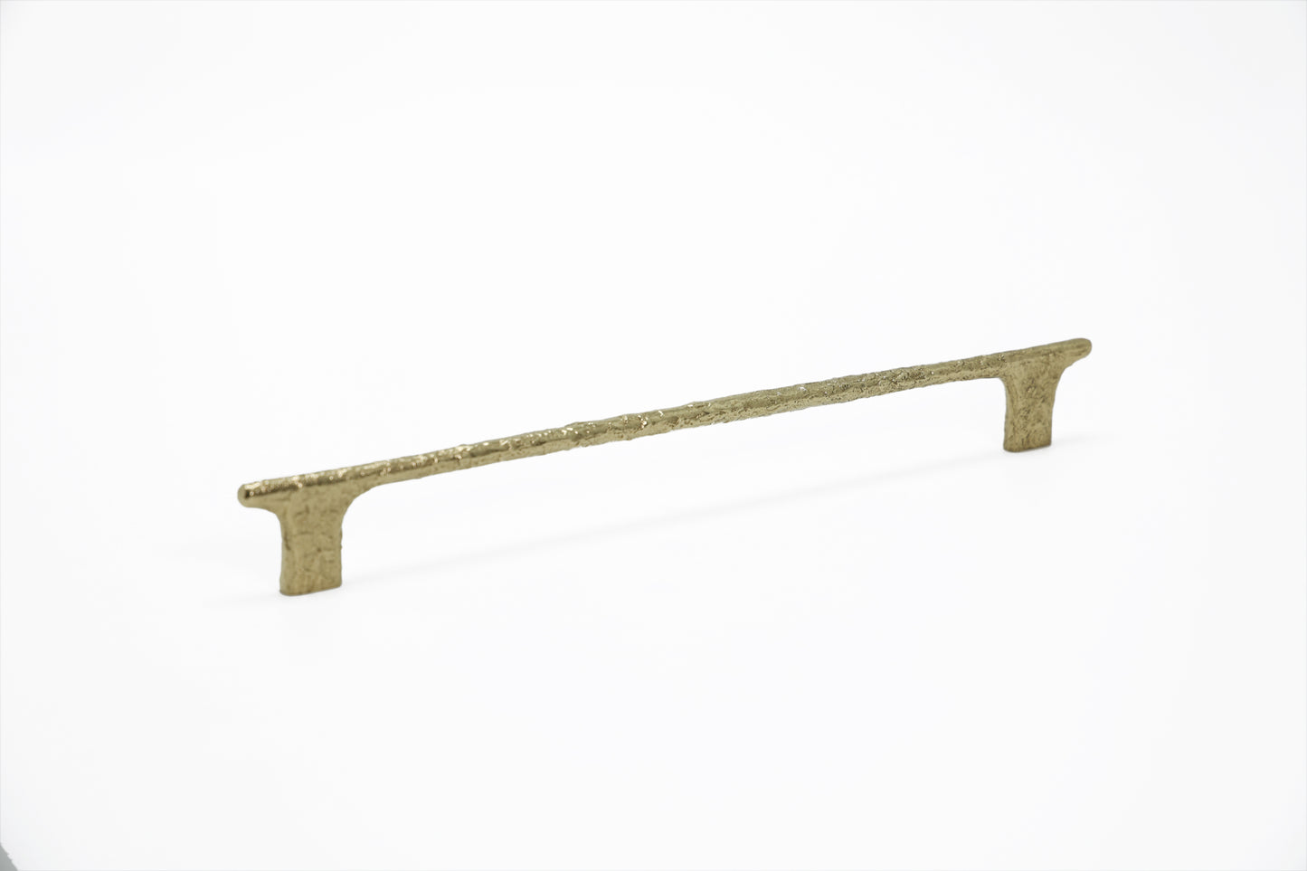 Crystal Sand Brass Pull – Textured Solid Brass Handle in 4 Sizes | The Bespoke Crafts