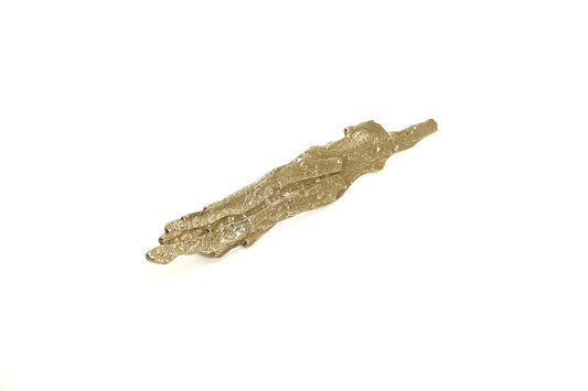Bark Tree Brass Pull - Sculpted Solid Brass Handle Inspired by Nature’s Form | The Bespoke Crafts