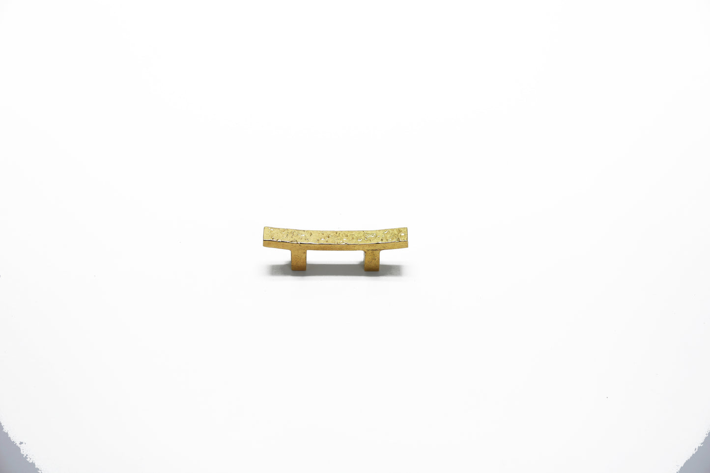 Keepsake Brass Pull – Foil-Layered Textured Solid Brass Handle in Three Sizes | The Bespoke Crafts