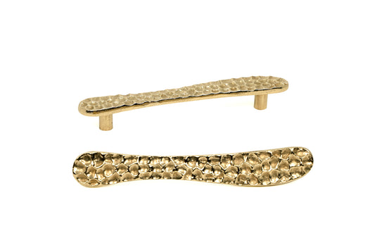 The Twin Casts – Pair of Left & Right Solid Brass Cabinet Pulls | The Bespoke Crafts