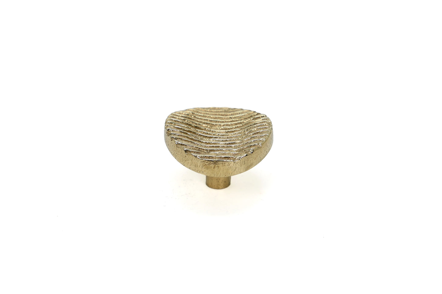 Brass Bloom Knob – Layered Round Solid Brass Cabinet Knob | The Bespoke Crafts