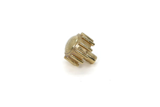Axel Twist Brass Knob – Industrial-Inspired Cabinet Knob with Twisted Detail | The Bespoke Crafts