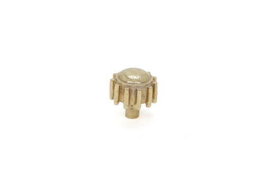 Axel Twist Brass Knob – Industrial-Inspired Cabinet Knob with Twisted Detail | The Bespoke Crafts