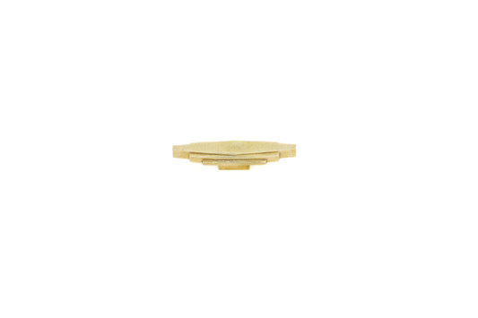 Arc Pillar Brass Pull – Minimalist Curved Handle for Cabinets & Drawers | The Bespoke Crafts