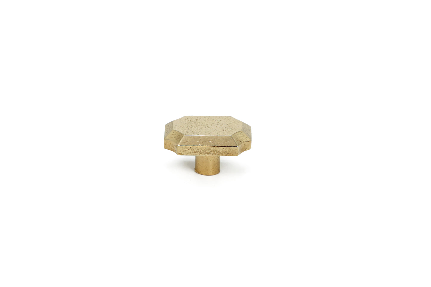 Brass Taper Knob – Minimalist Solid Brass Cabinet Pull for Modern Interiors | The Bespoke Crafts
