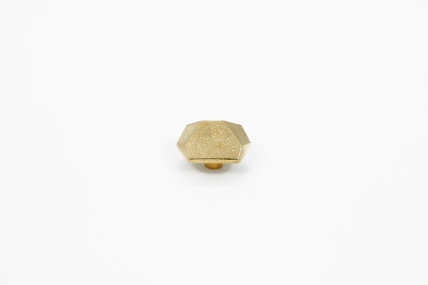 Curved Spire Brass Knob – Elegant Tapered Cabinet Pull for Drawers & Wardrobes | The Bespoke Crafts