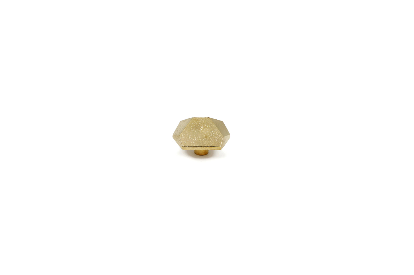 Curved Spire Brass Knob – Elegant Tapered Cabinet Pull for Drawers & Wardrobes | The Bespoke Crafts