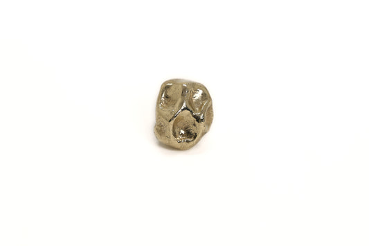 Crater Curve Brass Furniture Knob – Textured Solid Brass Cabinet Knob for Drawers & Wardrobes | The Bespoke Crafts