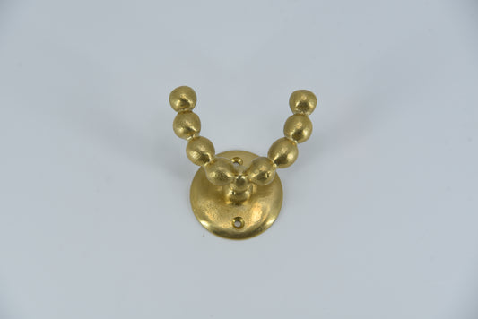 TOWEL HOOK HANGER-DUAL-PEBBLE-BSH019