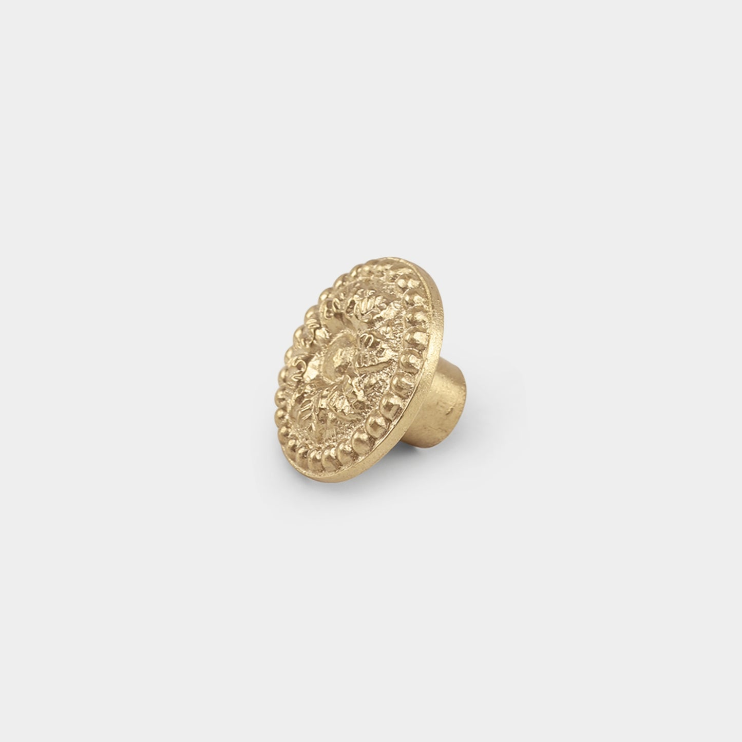 Montreau Brass Knob | Timeless French Elegance for Modern Cabinets & Doors